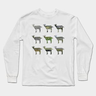 Ode to the Burren goats Long Sleeve T-Shirt